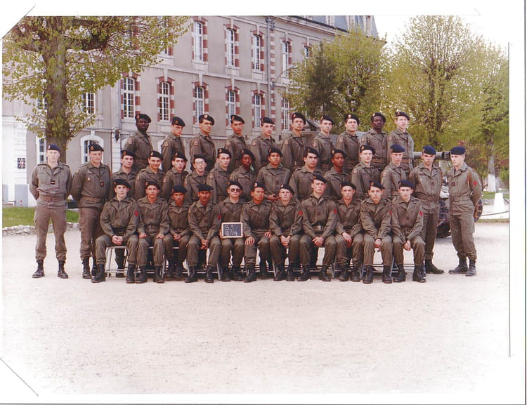Photo de classe Contingent 91/04 3éme section de 1991, 3eme Rama ...