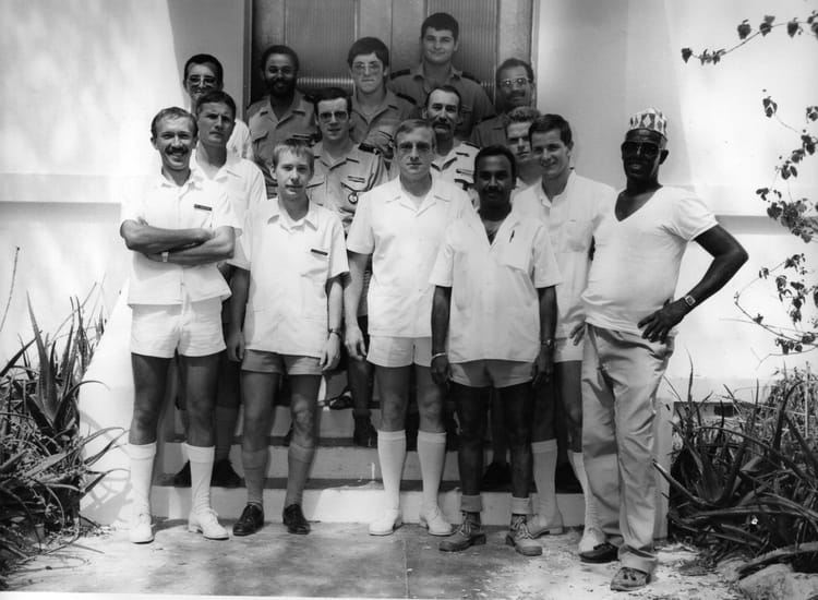 Photo de classe Service médical Da 188 de 1986, Ba188 - Copains d'avant