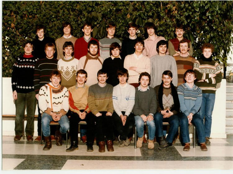 Photo de classe BTS CIRA 1985 de 1985, Lycée Blaise Pascal Cité ...