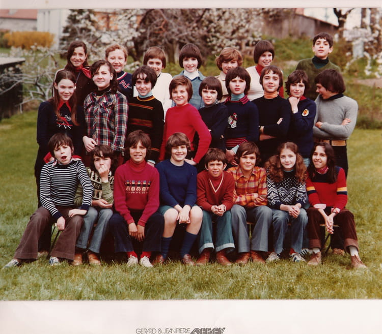 Photo De Classe 6eme De 1978 Coll ge Ennemond Richard Copains D avant