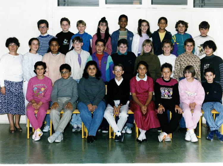 Photo de classe 5éme11 année 1990. Collège Cotton [800x600] de 1990 ...