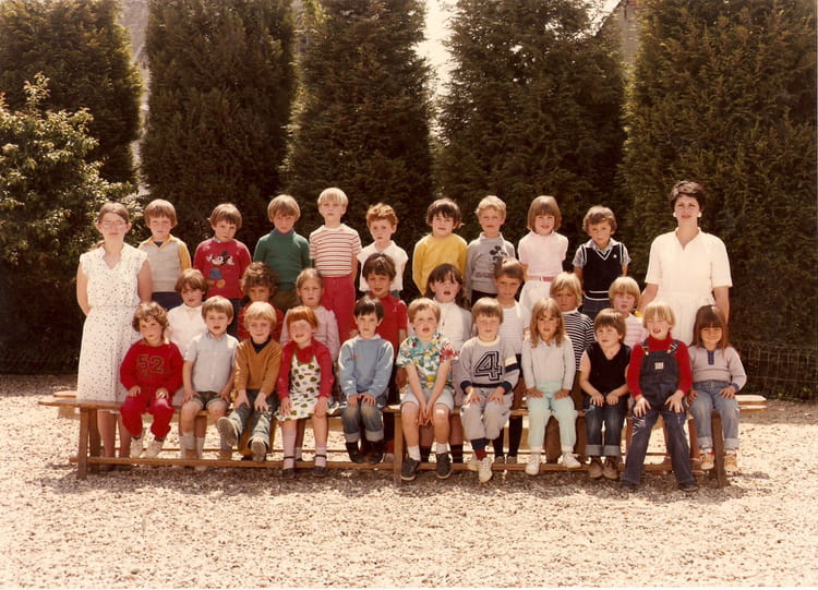 Photo de classe GRANDE SECTION MATERNELLE de 1983, Ecole Sainte Marie ...