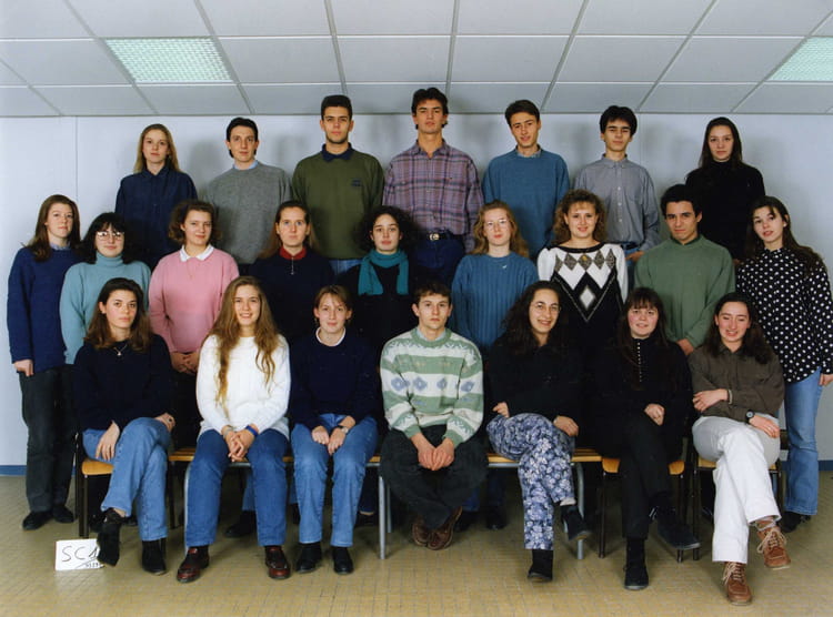 Photo de classe BTS compta gestion 1ière année 1993-1994 de 1993, Lycée ...