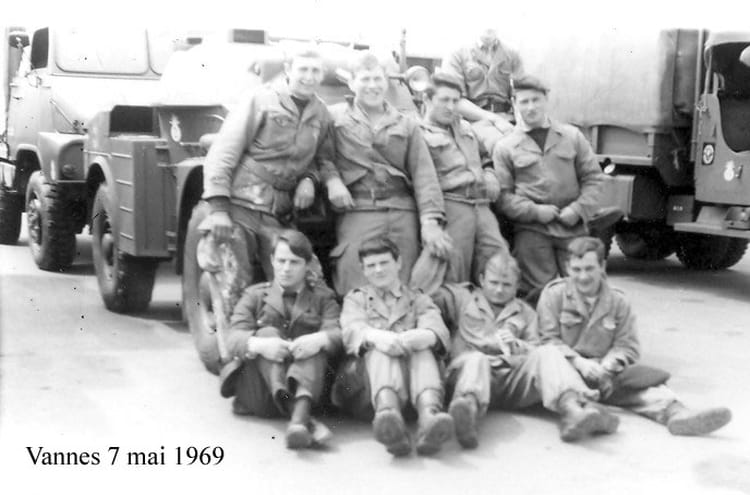 Durée Du Service Militaire En 1969 Photo de classe RICM Peloton Pionniers de 1969, RICM - Copains d'avant