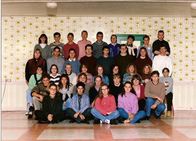 Photo de classe TG de 1993, Lycée Michel Anguier - Copains d'avant