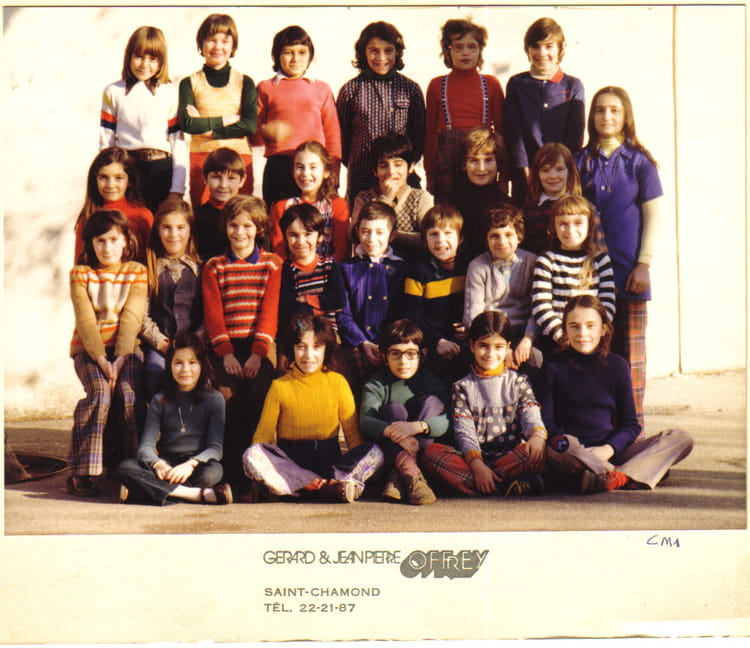 Photo De Classe CM1 De 1976 Coll ge Ennemond Richard Copains D avant Photo De Classe CM1 De 1976 Coll ge Ennemond Richard Copains D avant
