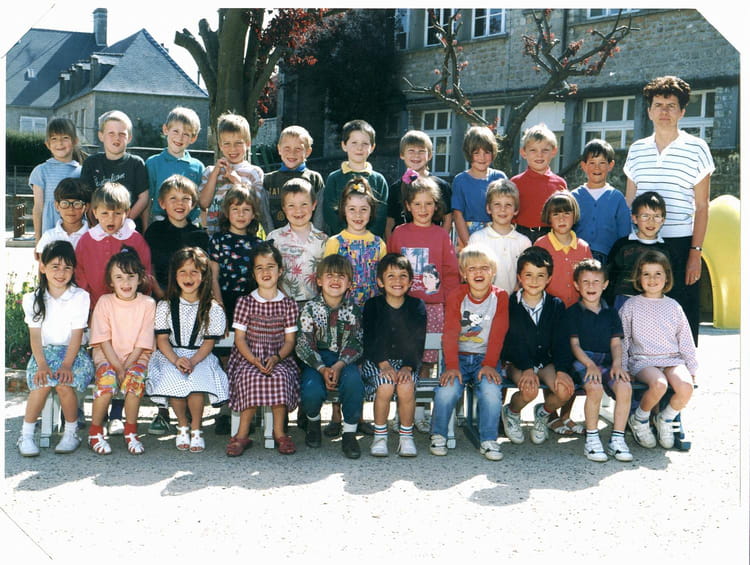 Photo de classe Grande section de 1991, Ecole Sainte Marie (Valognes