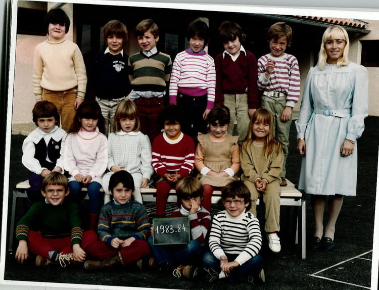 Photo de classe Grands maternelle CP 1983 1984 de 1983, Ecole Primaire ...
