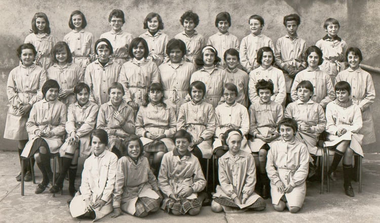 Photo de classe 6ème M2 de 1964, Collège Mirangron Copains d'avant