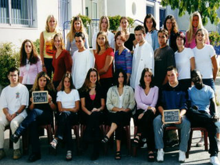 Photo de classe TLE STT ACA de 2001, Lycée Privé Sainte-marie De La ...