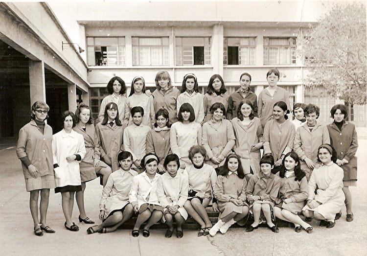 Photo de classe 3 eme 66/67 de 1966, ECOLE SAINTE MARGUERITE Copains