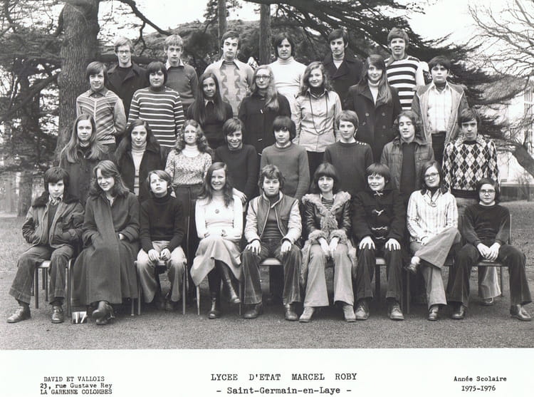 Photo De Classe 3eme 2 1975 1976 De 1975 Lycee Marcel Roby Copains D Avant