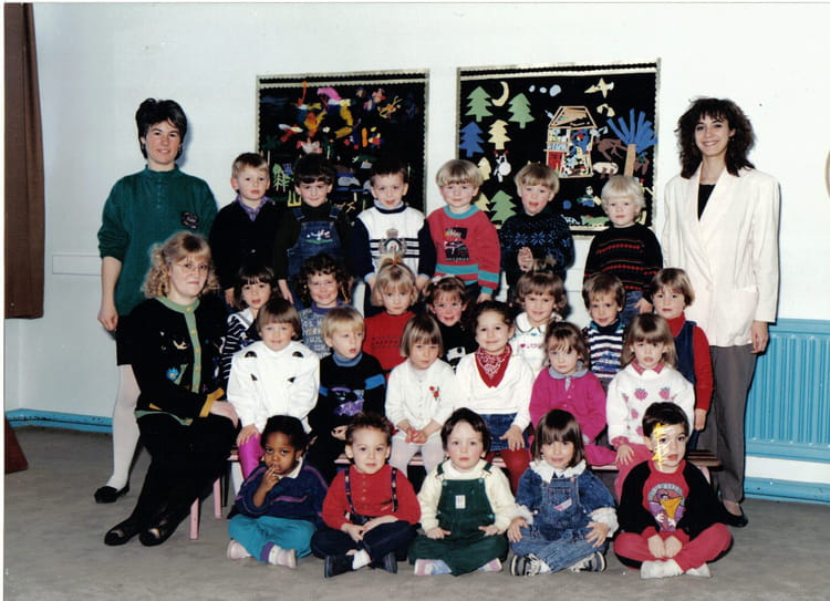 Photo de classe Années 90-91 de 1990, CLAUDE DEMANGE - Copains d'avant