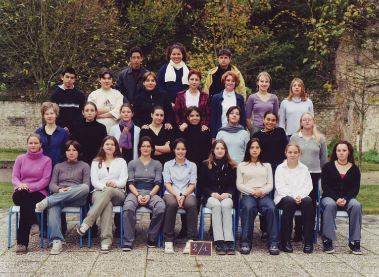 Photo de classe 2nde1 de 2000, Lycée Marceau Copains d'avant