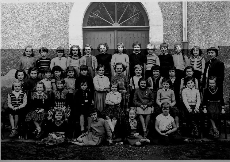 Photo de classe 19541955 de 1954, Ecole Primaire Sainte Marthe Saint