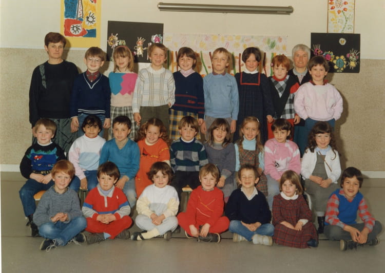 Photo de classe Grande Section de 1986, Ecole De La Vallée Copains d