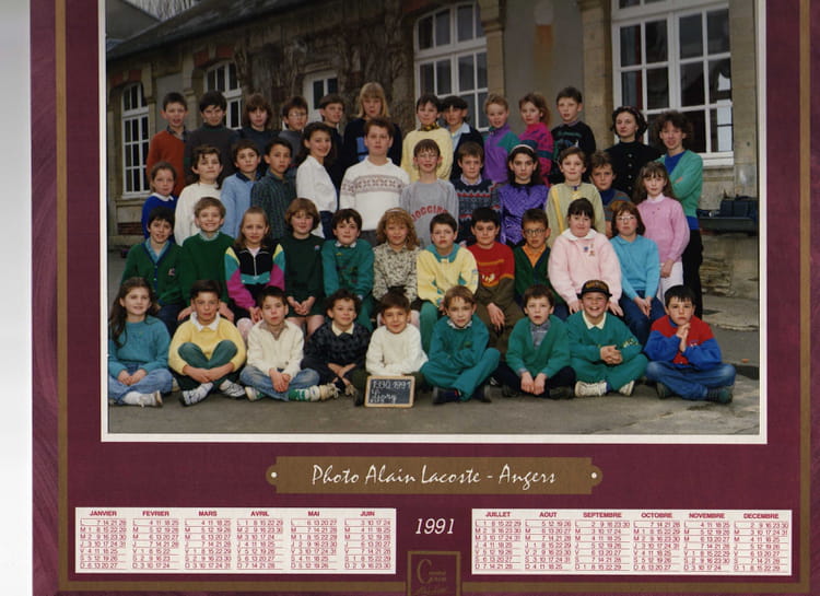 Photo de classe Cm1 et cm2 de 1990, ECOLE PRIMAIRE - Copains d'avant