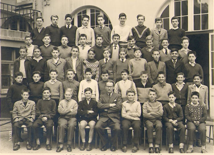 Photo de classe Classe de 4 e de 1958, Collège Saintsulpice Copains