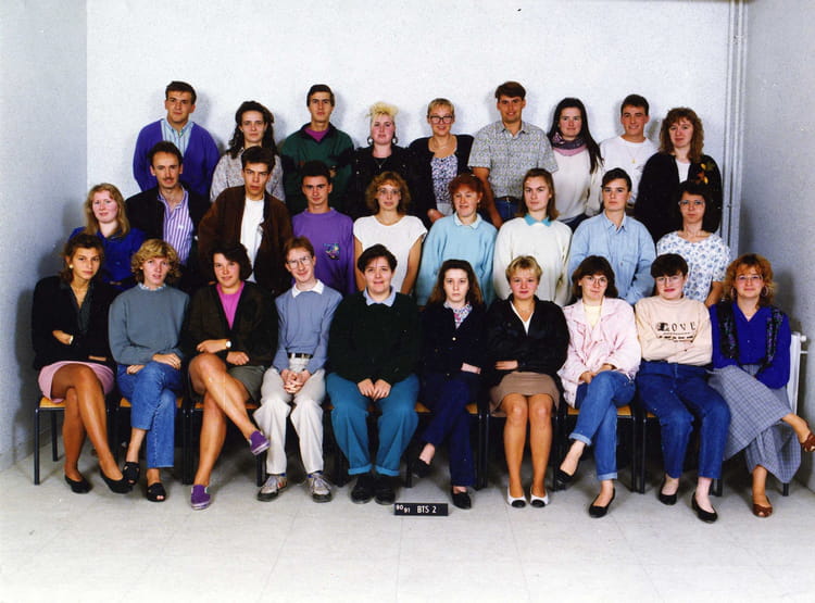 Photo de classe BTS 2 COMPTABILITE & GESTION de 1991, Lycée Jean De La ...