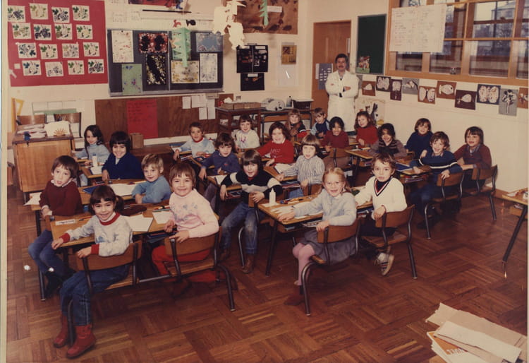 Photo de classe CP année 1983-1984 de 1983, ECOLE PRIMAIRE - Copains d ...