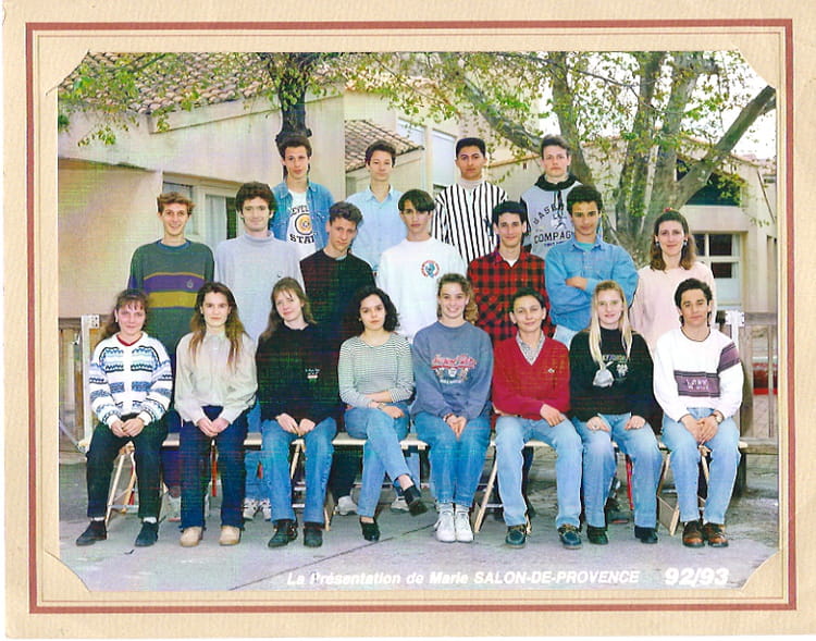 Photo De Classe 3a De 1992 College La Presentation Copains D Avant