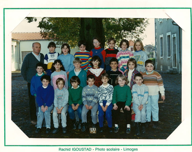Photo de classe CE2 1987 de 1987, ECOLE PETIT MADIEU Copains d'avant