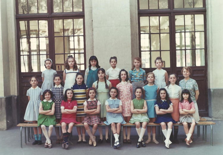 Photo de classe CM1 de 1969, ECOLE LA MOTTE PICQUET Copains d'avant