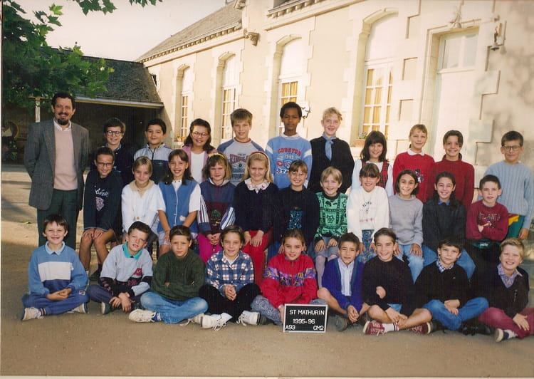 Photo de classe 199596 cm2 de 1995, Ecole Saint Louis De Gonzague