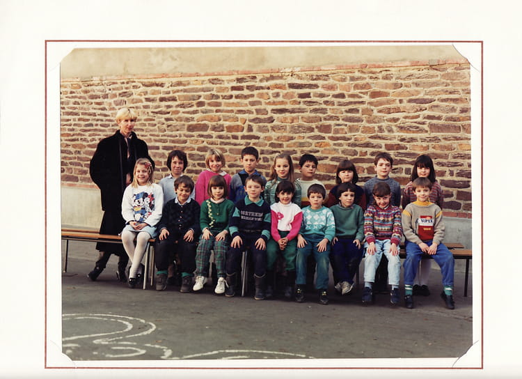 Photo de classe CP CE1 de 1989, ECOLE BAHON CARLE Copains d'avant