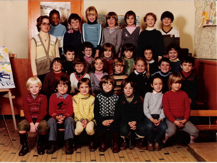 Photo de classe CP de 1981, ECOLE SAINTE MARIE - Copains d'avant