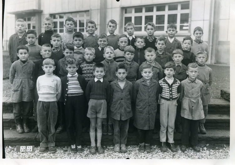 Photo de classe CE1/ CE2 de 1958, ECOLE PRIMAIRE ETIENNE OEHMICHEN