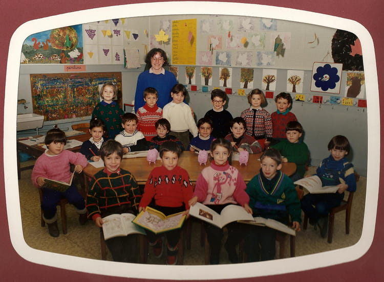 Photo de classe Grande Section de 1989, ECOLE INSTITUTION SAINTE