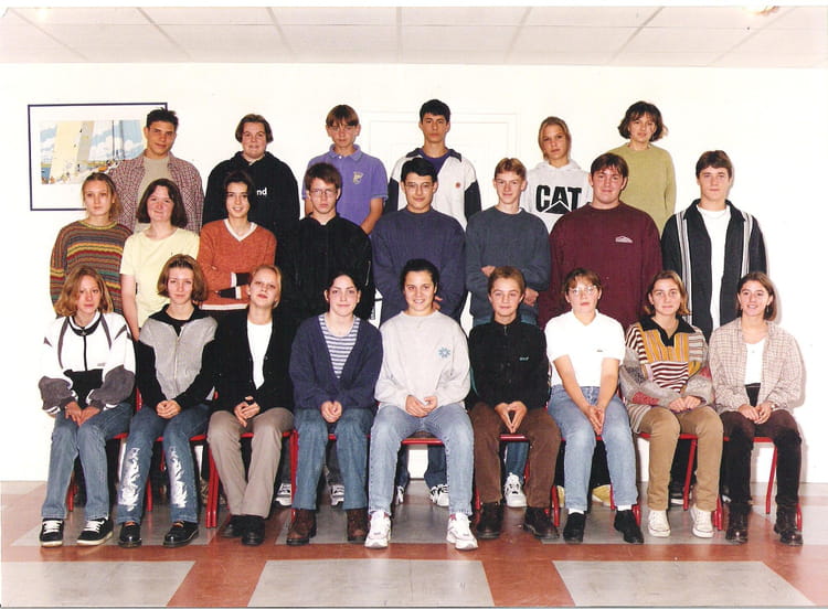 Photo de classe Premiere S de 1998, Lycée Michel Anguier - Copains d'avant