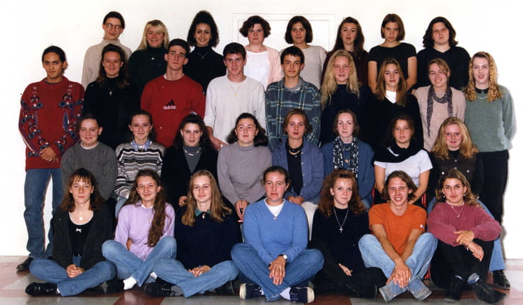 Photo de classe 1ère STT ACA de 1995, Lycée Michel Anguier - Copains d ...