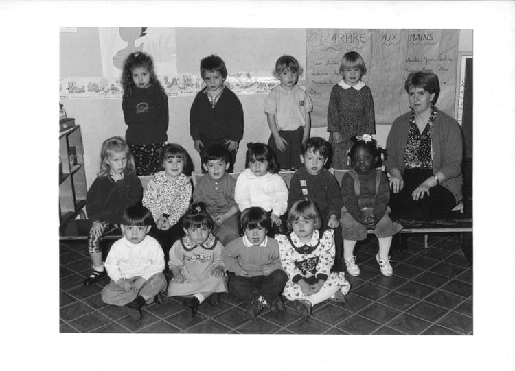 Photo de classe Maternelle de 1993, ECOLE NOTRE DAME DE LA PAIX