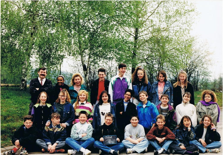 Photo de classe 4°C de 1990, Collège Louis Pergaud - Copains d'avant