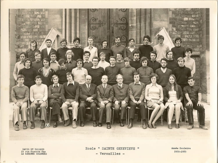 Photo de classe Spé B' de 1972, Ecole Saintegenevieve (Prepa