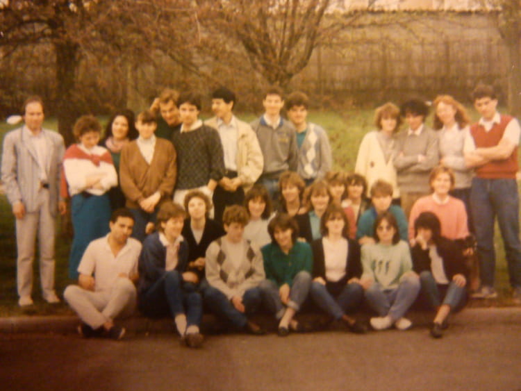 Photo de classe BTS compta de 1986, Lycée Aristide Briand - Copains d'avant