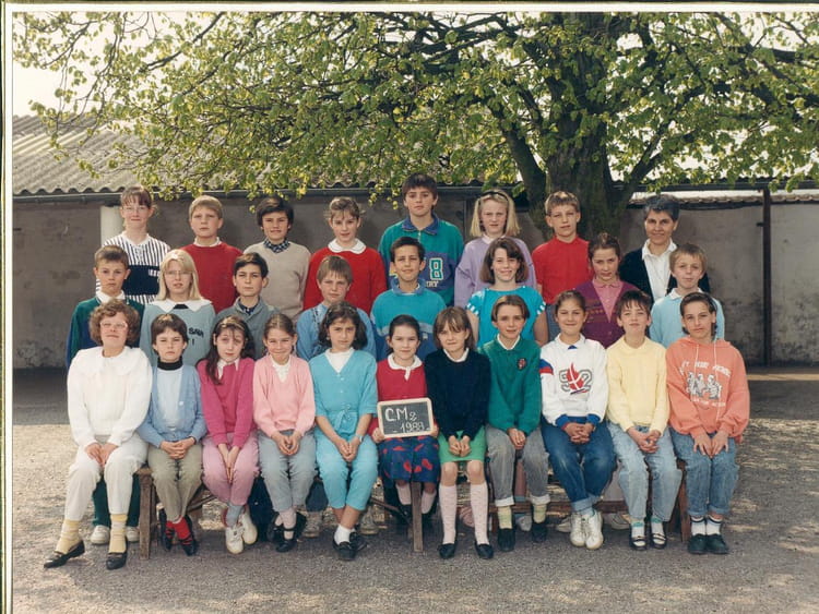 Photo de classe CM2 de 1988, Ecole Sainte Famille (Audruicq) Copains