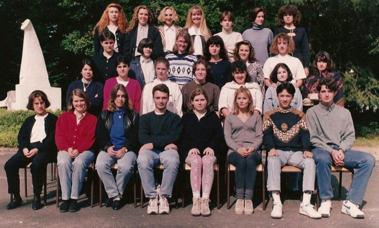 Photo de classe BTS 1ERE ANNEE COMPTA GESTION de 1994, Lycée En Forêt ...