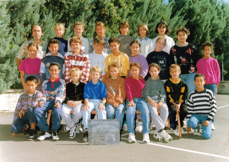 Photo de classe CM2 de 1995, Ecole Docteur Alphonse Boucher (Jonquieres