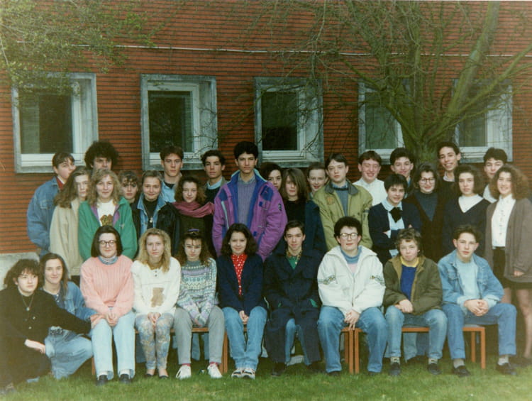 Photo de classe 2nde 4 de 1992, Lycée Albert Châtelet - Copains d'avant
