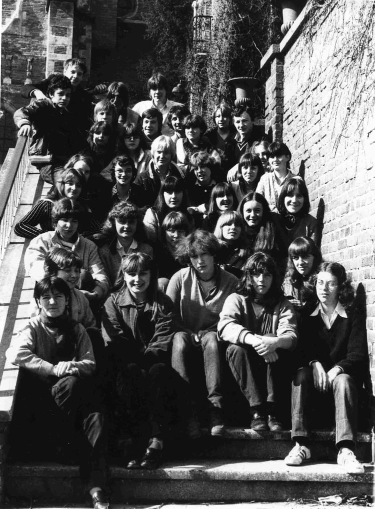 Photo de classe 2nde AB de 1979, Lycée Michel Anguier - Copains d'avant