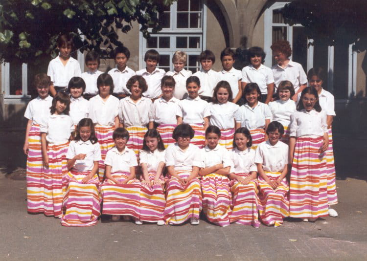 Photo de classe CM2 de 1983, ECOLE SAINTE MARIE - Copains d'avant