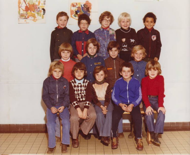 Photo de classe école de st philbert sur risle de 1876, Ecole Primaire