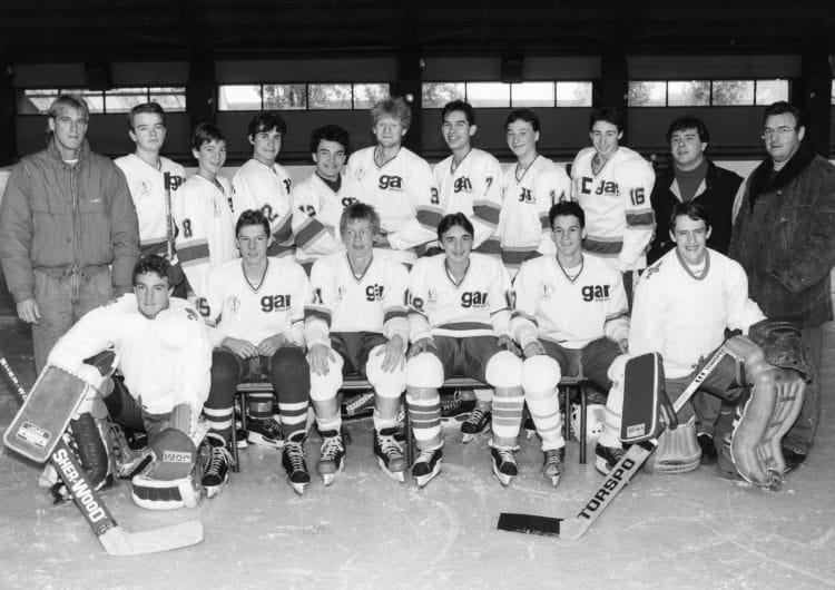 Photo de classe HCR Juniors de 1988, HOCKEY CLUB DE REIMS Copains d'avant