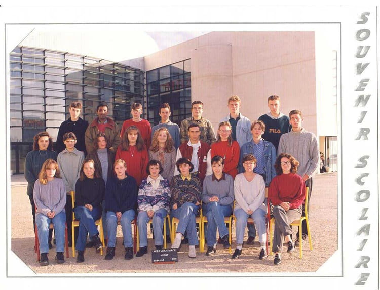 Photo de classe 1ère STT de 1994, Lycée Jean Macé - Copains d'avant