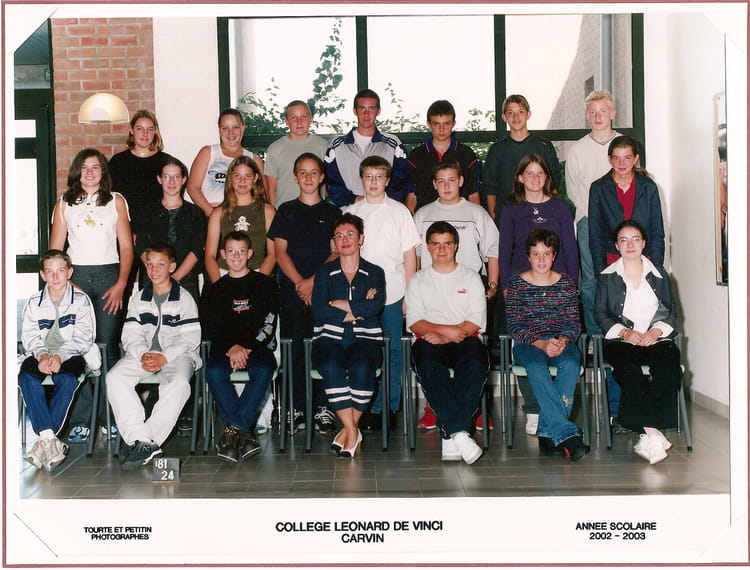 Photo De Classe 6eme E Belfort De 1992 College Leonard De Vinci