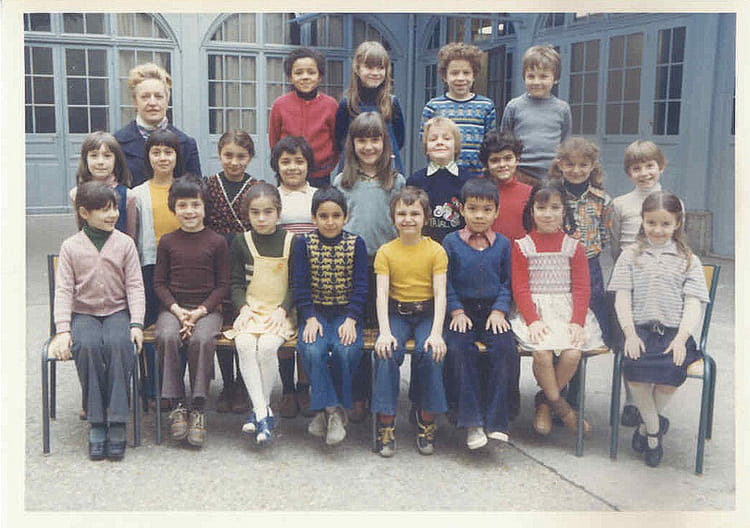 Photo de classe Ecole Primaire Charenton de 1976, Ecole (75012