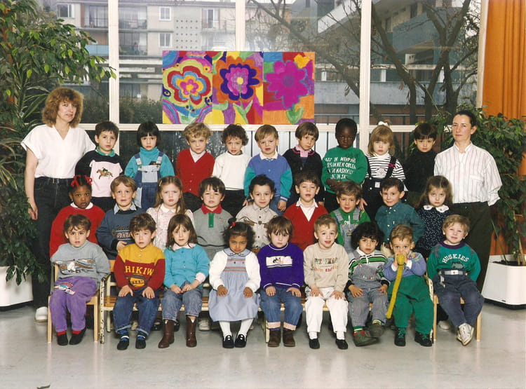 Photo de classe Maternelle Petite Section 1990 - 1991 ? de 1990, Ecole